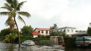Flooding in Miami Beach CARS FLORIDA