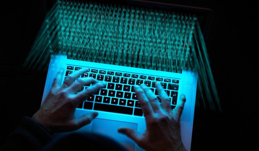Cyber crime, A hacker using a virus to attack software