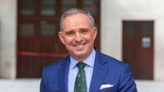 London, England, UK. 7th Apr, 2024. Member of House of Lords and Former Cabinet Secretary MARK SEDWILL is seen outside BBC as he appears on Sunday With Laura Kuenssberg show. (Credit Image: © Tayfun Salci/ZUMA Press Wire) EDITORIAL USAGE ONLY! Not for Com