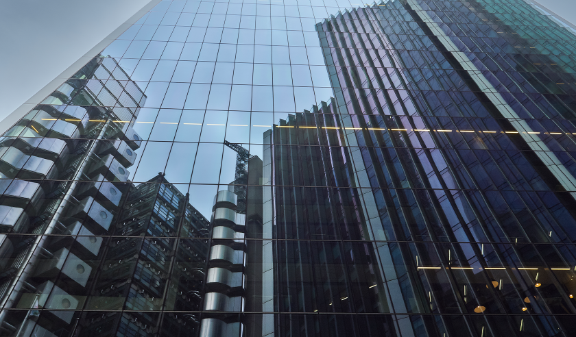 city of london lloyds building glass reflection.png