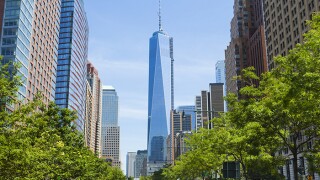 West Street and World Trade Center, New York