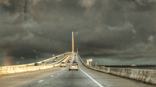 Sunshine Skyway Bridge in Florida storm tropical storm hurricane.png