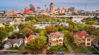 Residential district and skyline of San Antonio Texas USA .jpg